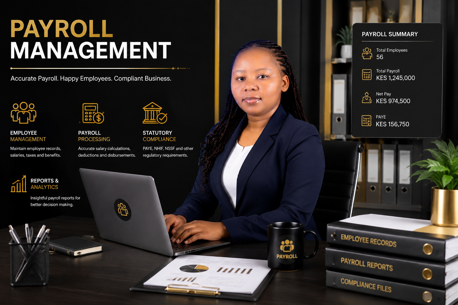 Payroll Management Dashboard